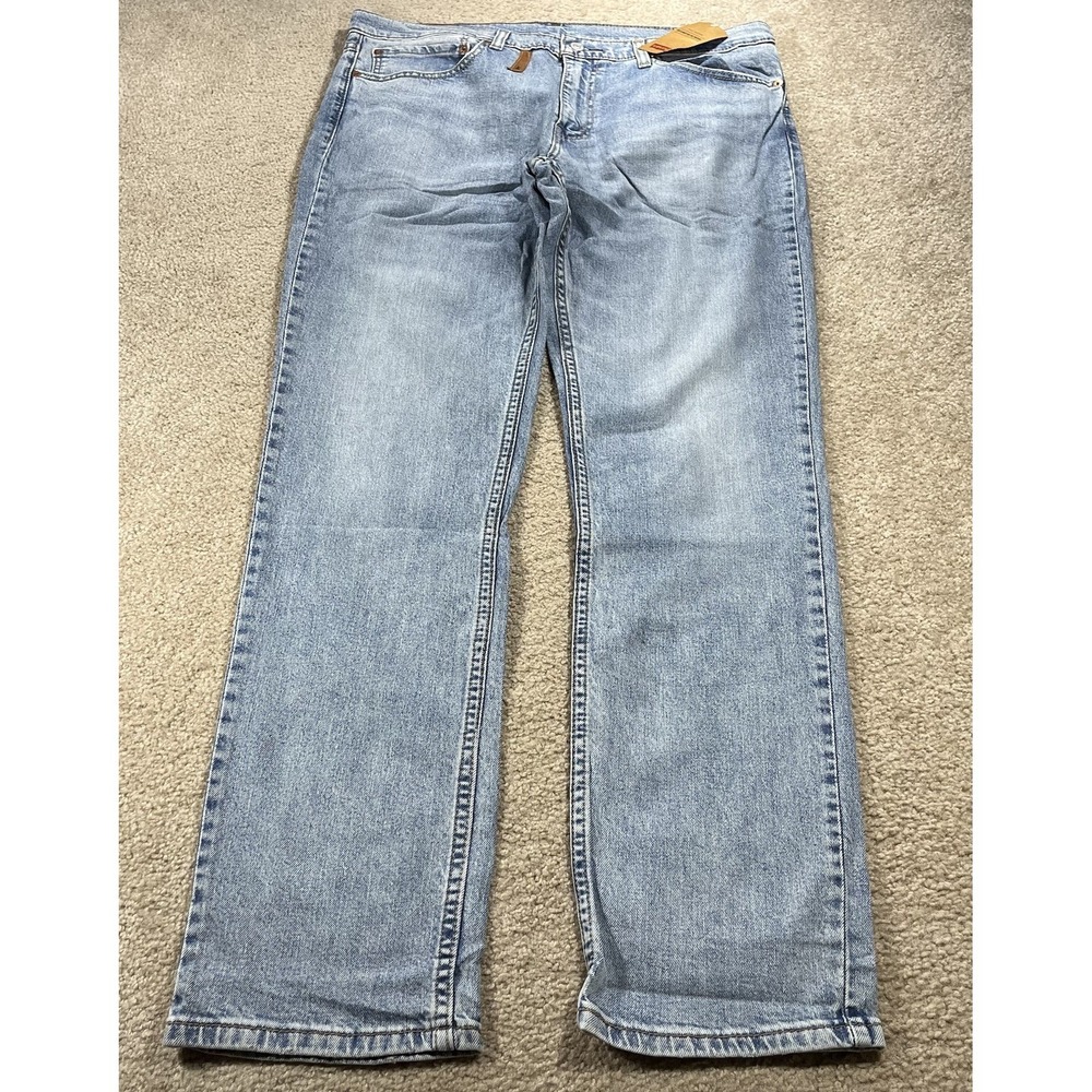 Levi's 511 Slim Fit Jeans Men's 36x32 True Fit 38x32 Light Wash‎ Blue Denim NEW